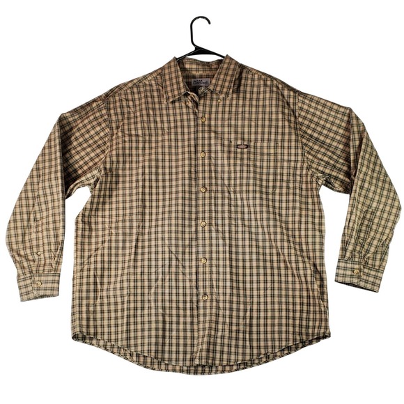 Carhartt Other - Carhartt Jason Carhartt Men's Plaid Long Sleeve Button Up Shirt XL